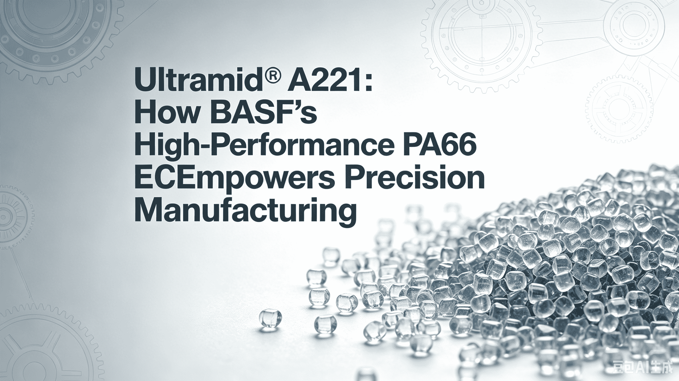 Ultramid® A221: Hogyan teszi lehetővé a BASF nagy teljesítményű PA66-ja a precíziós gyártást